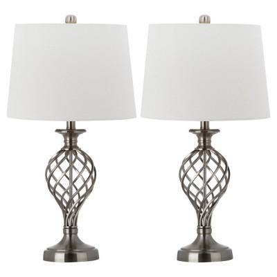 Lattice Urn Table Lamp (Set of 2)(Includes Energy Efficient Light Bulb)- Safavieh