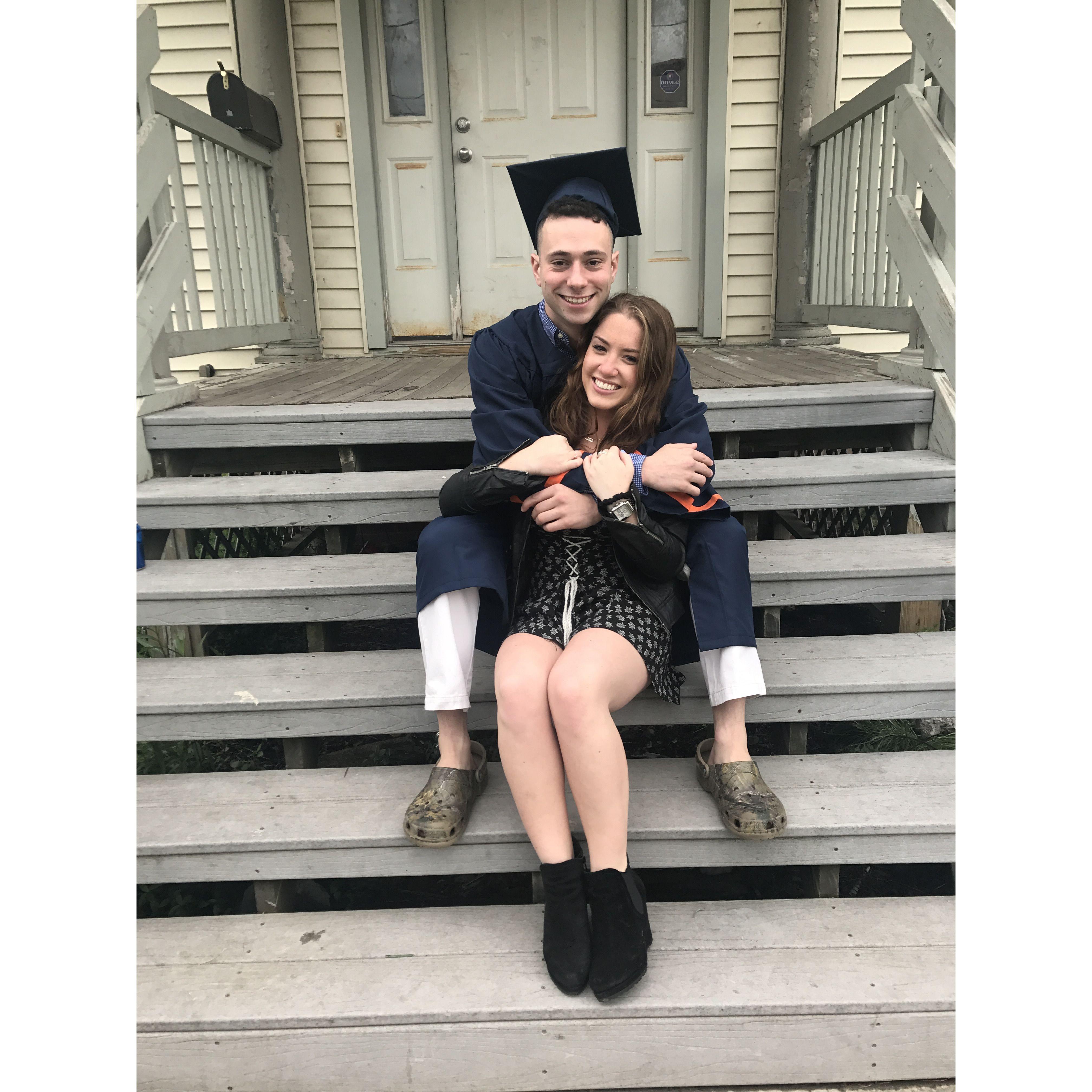 Josh's Syracuse graduation - 2017