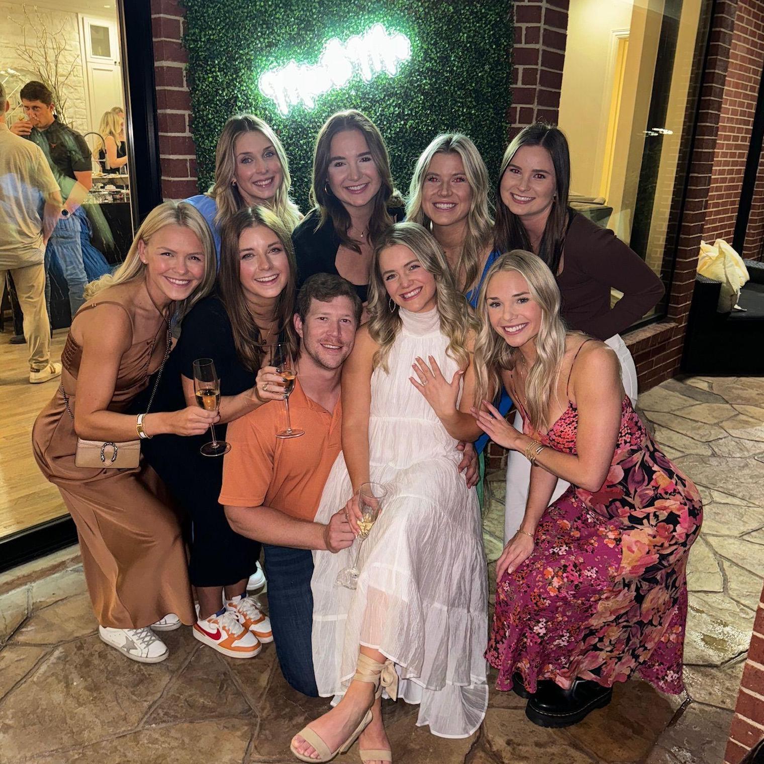 Brooks and the Zeta ladies!