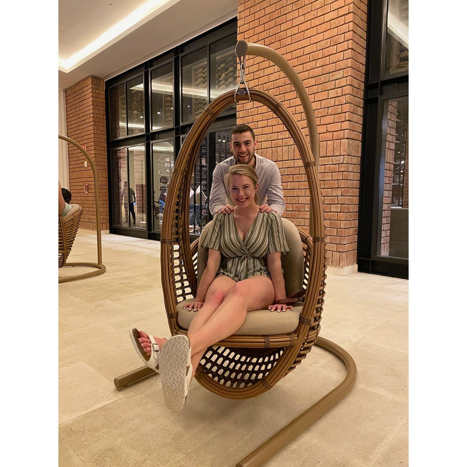 First vacation together to Dominican Republic, April 2021