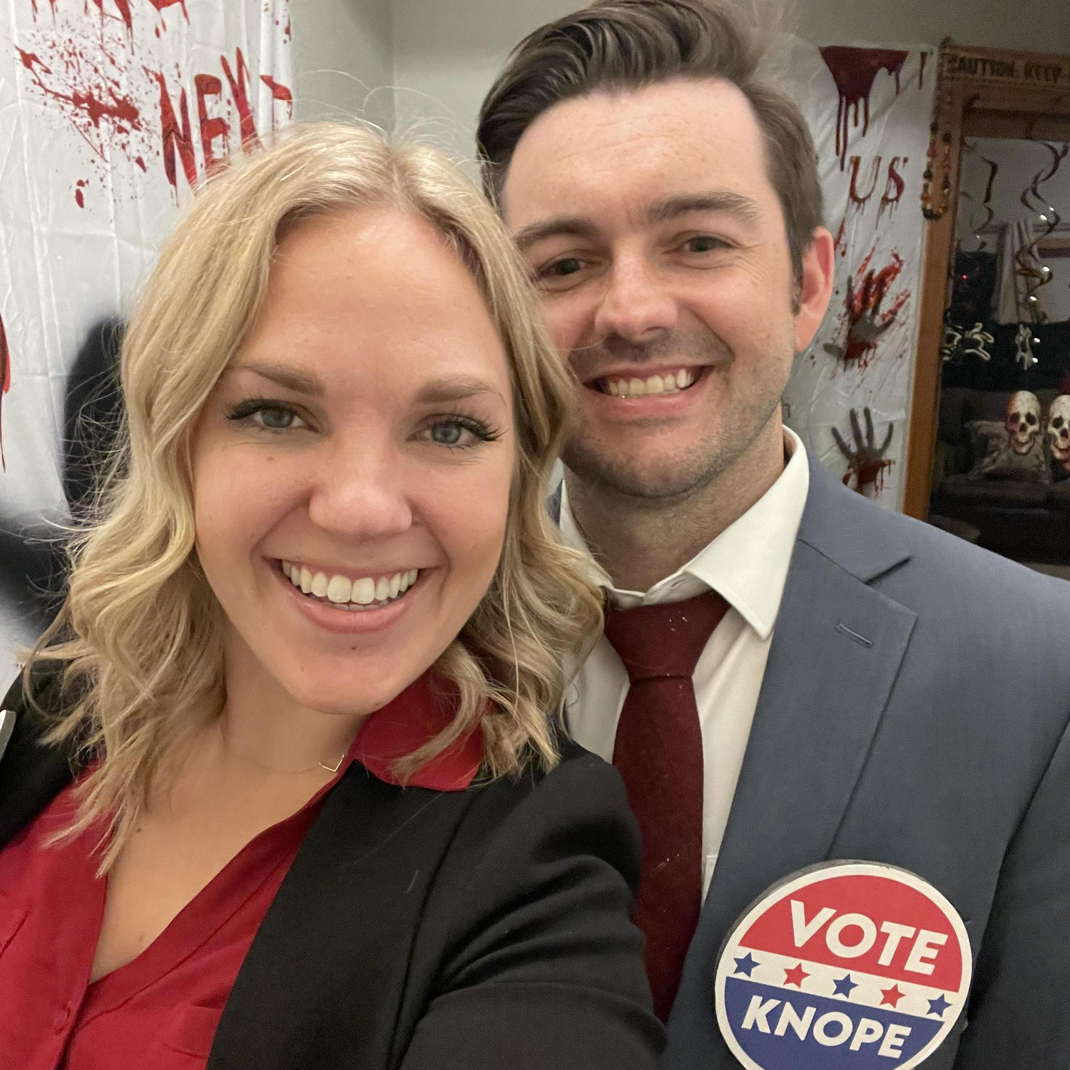 Leslie Knope and Ben Wyatt at your service.