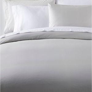 280-Thread-Count Pima Cotton Percale Comforter Cover Collection - Grey/King