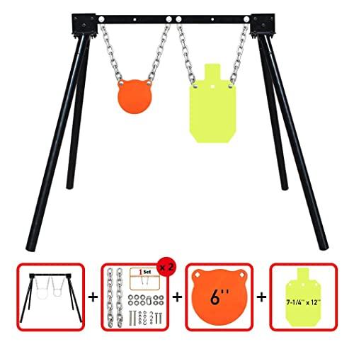 Highwild Steel Target Stand AR500 Shooting Target System Complete Kit Combination (2)