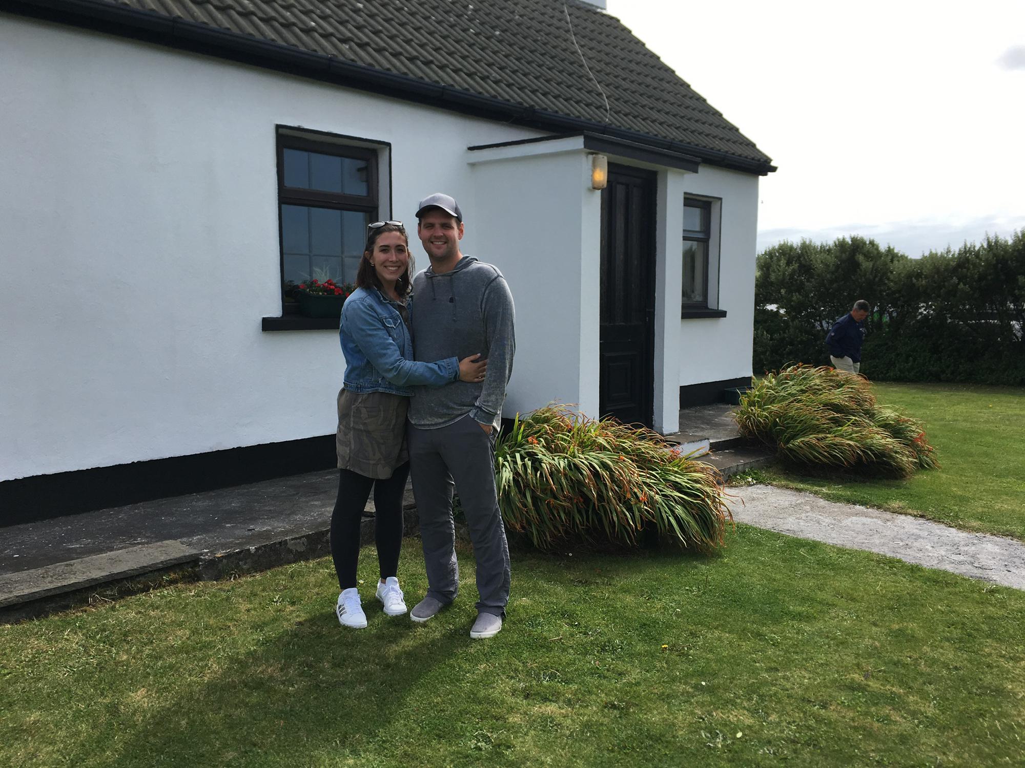 Queally family home in County Clare, Ireland.