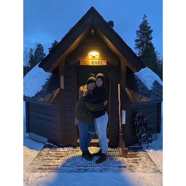 Seeing the Northern Lights in the Arctic Circle.