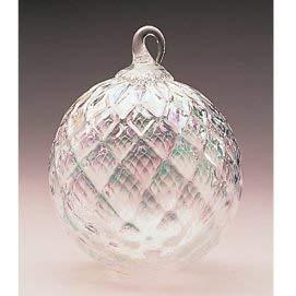 Glass Eye Studio Classic Clear Diamond Ornament