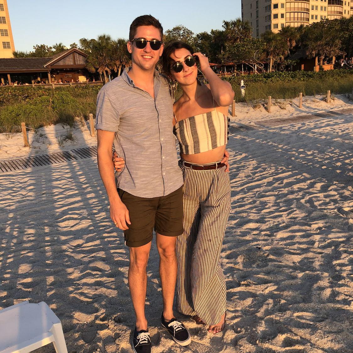 When Hannah drinks rum in Naples, Sebastian likes to call her "Vacation Hannah"