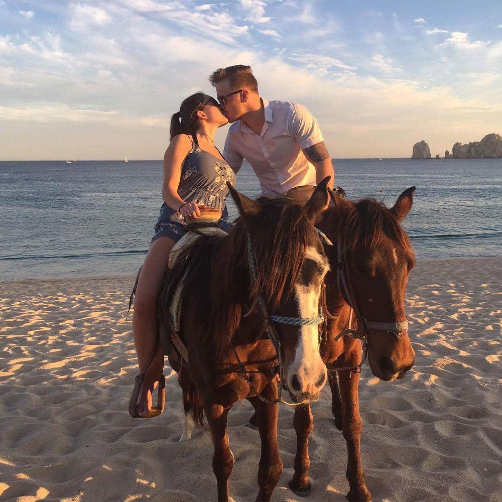 Our first vacation together in Cabo, Mexico (March 2017)