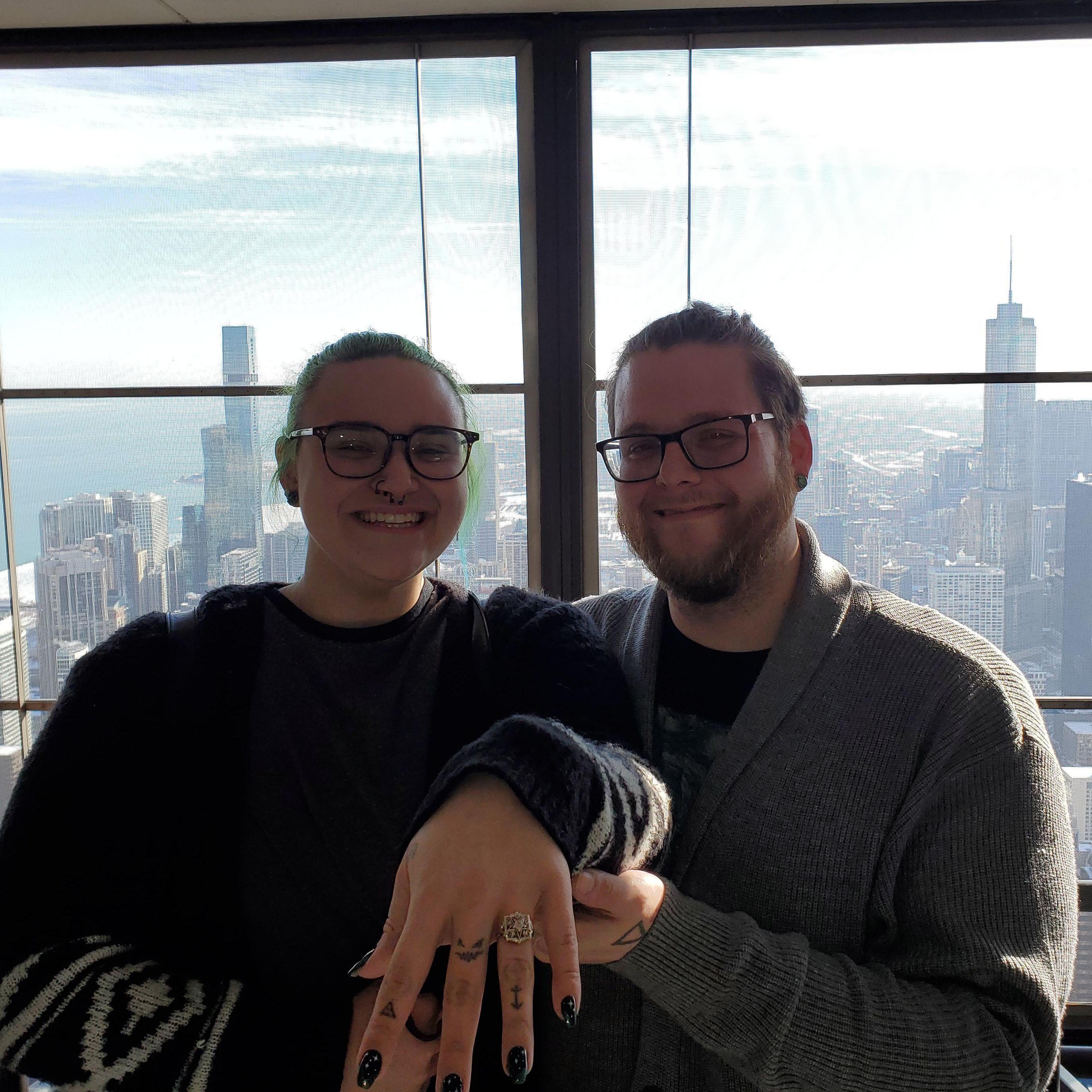 The day we got engaged