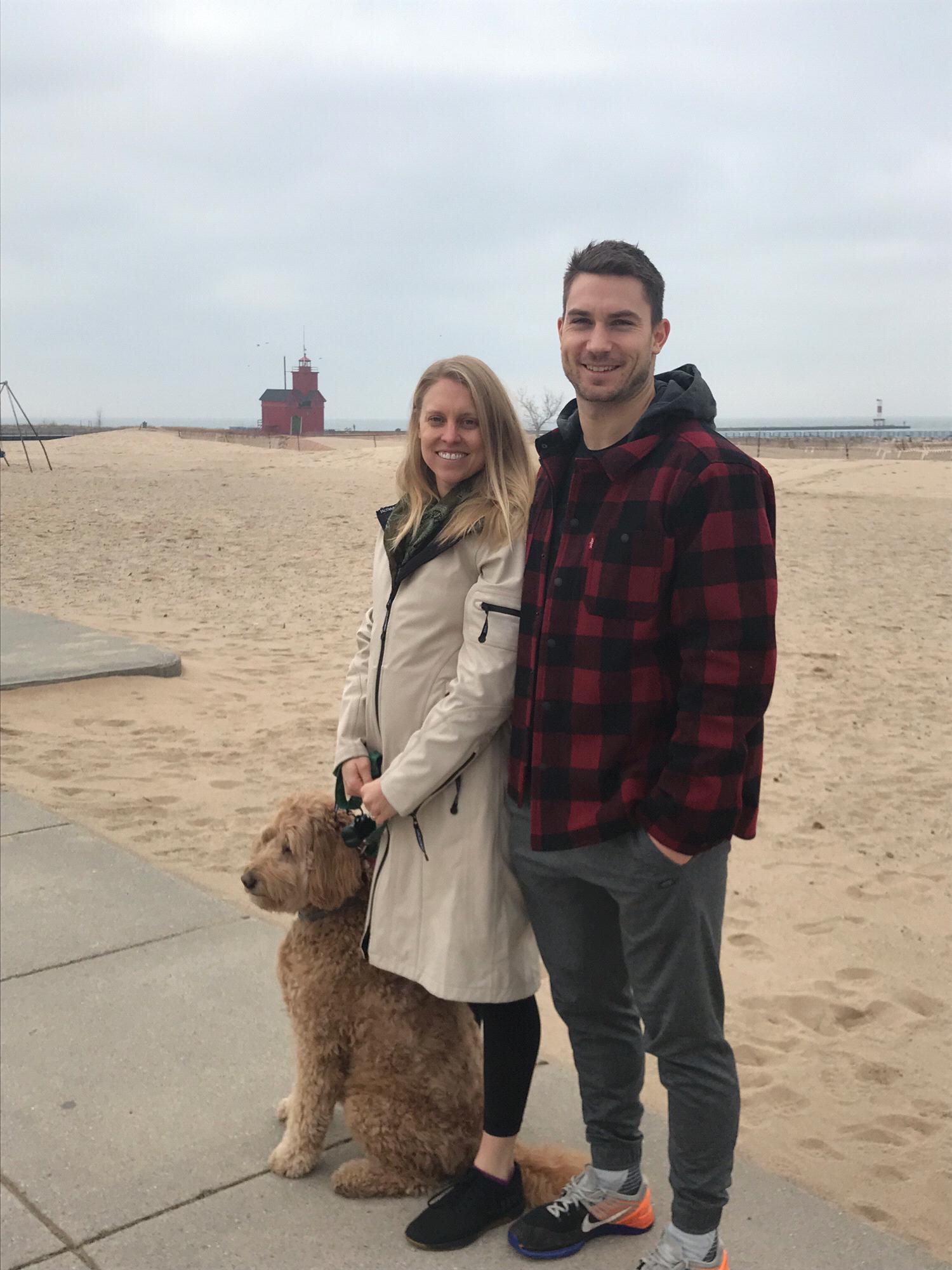 Dec. 2018. Alex, her BFF, and Hannes ;)