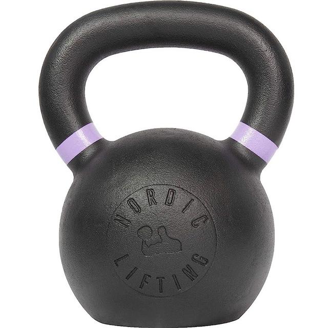 Kettlebell Made for CrossFit & Gym Workouts - Real Cast Iron for Strength Training by Nordic Lifting