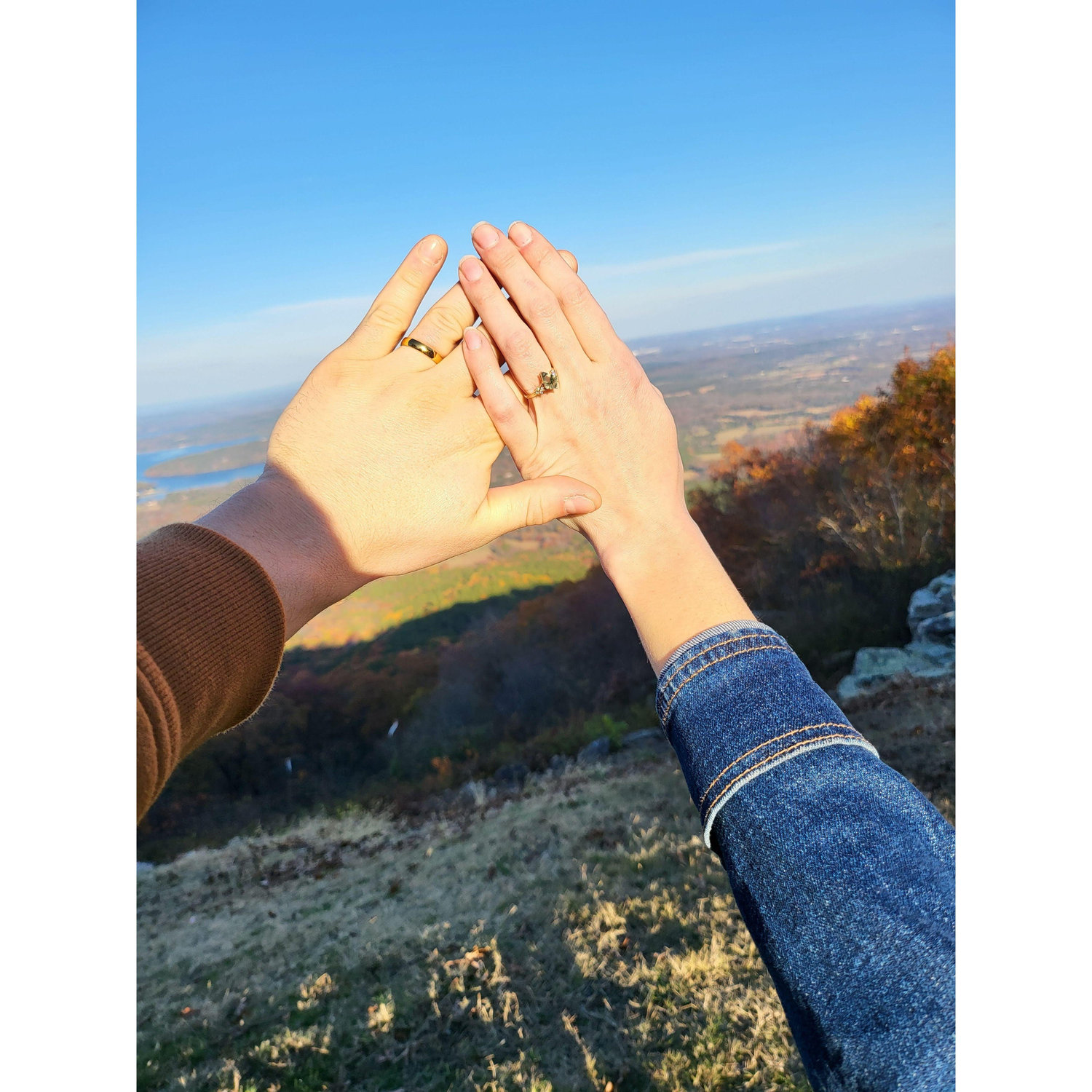 Our rings!