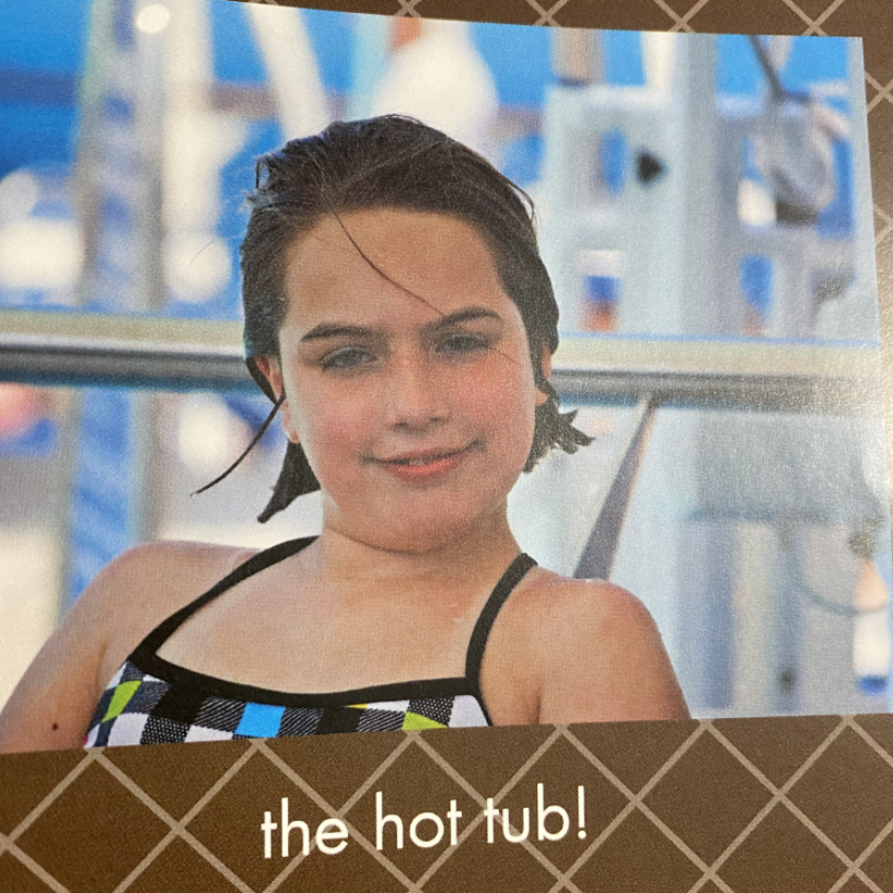 Liz before she met the love of her life