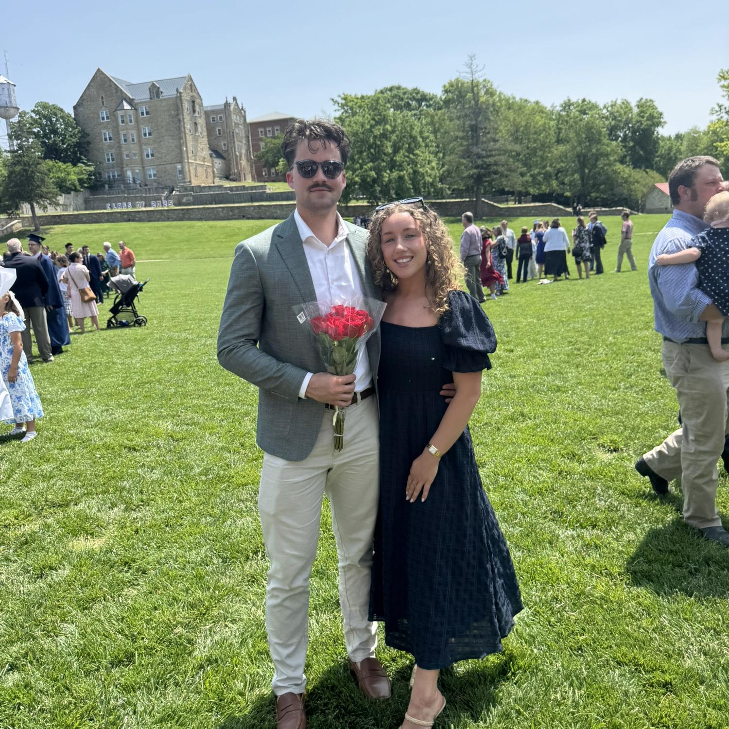 Graduation with Joe’s family in St. Mary’s