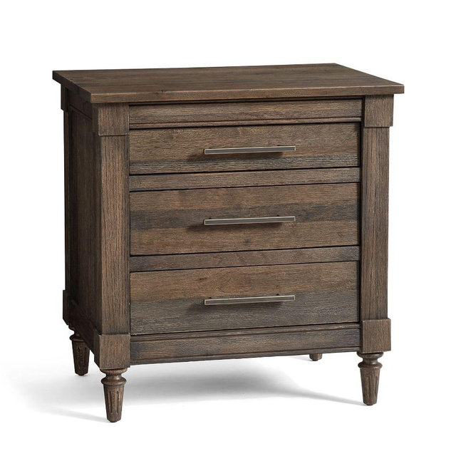 Brookdale 3-Drawer Nightstand, Kona