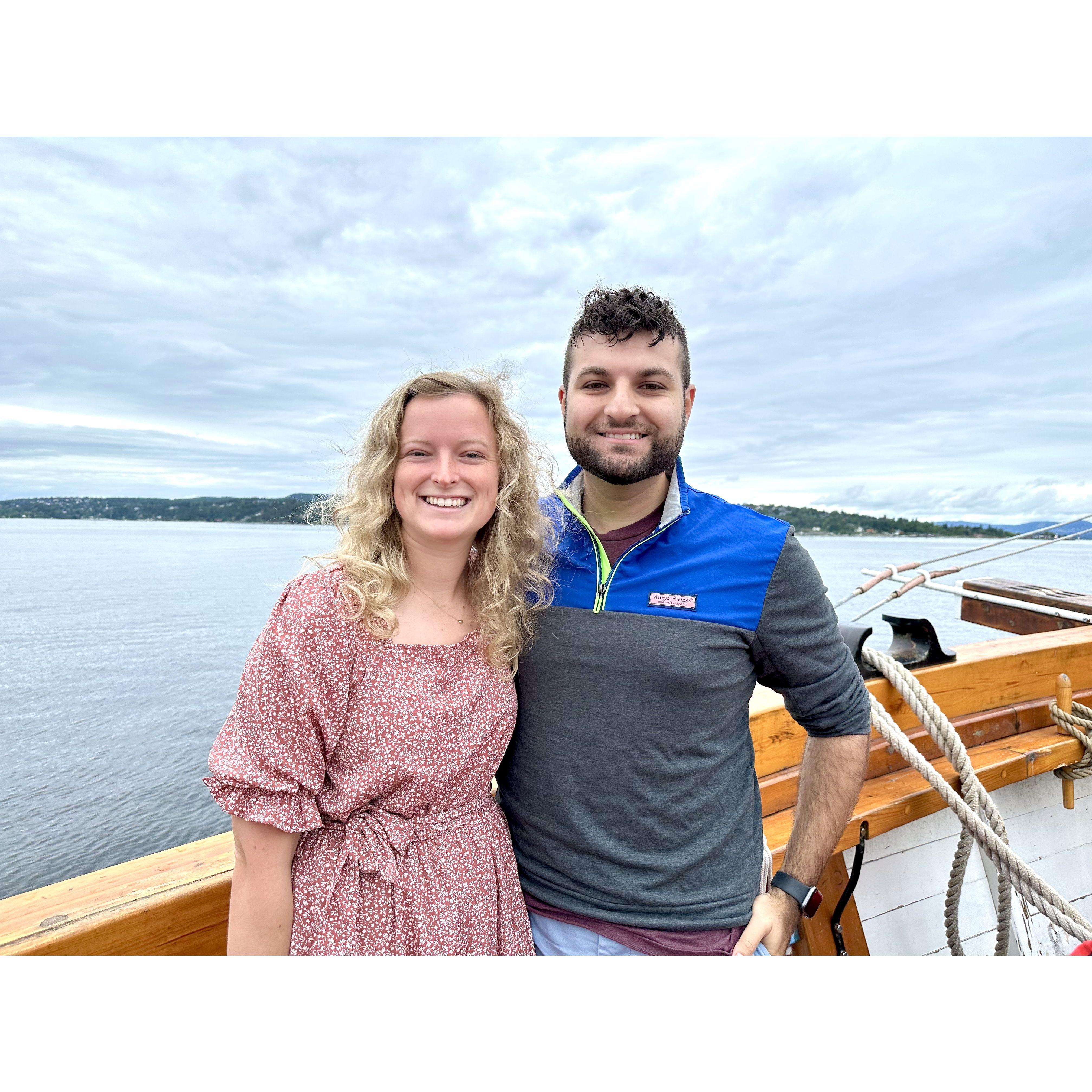 JP and Lindsey love to travel. After taking the Bar exam and before starting work, they went on a multi-country European trip! Oslo, Norway was the first stop.