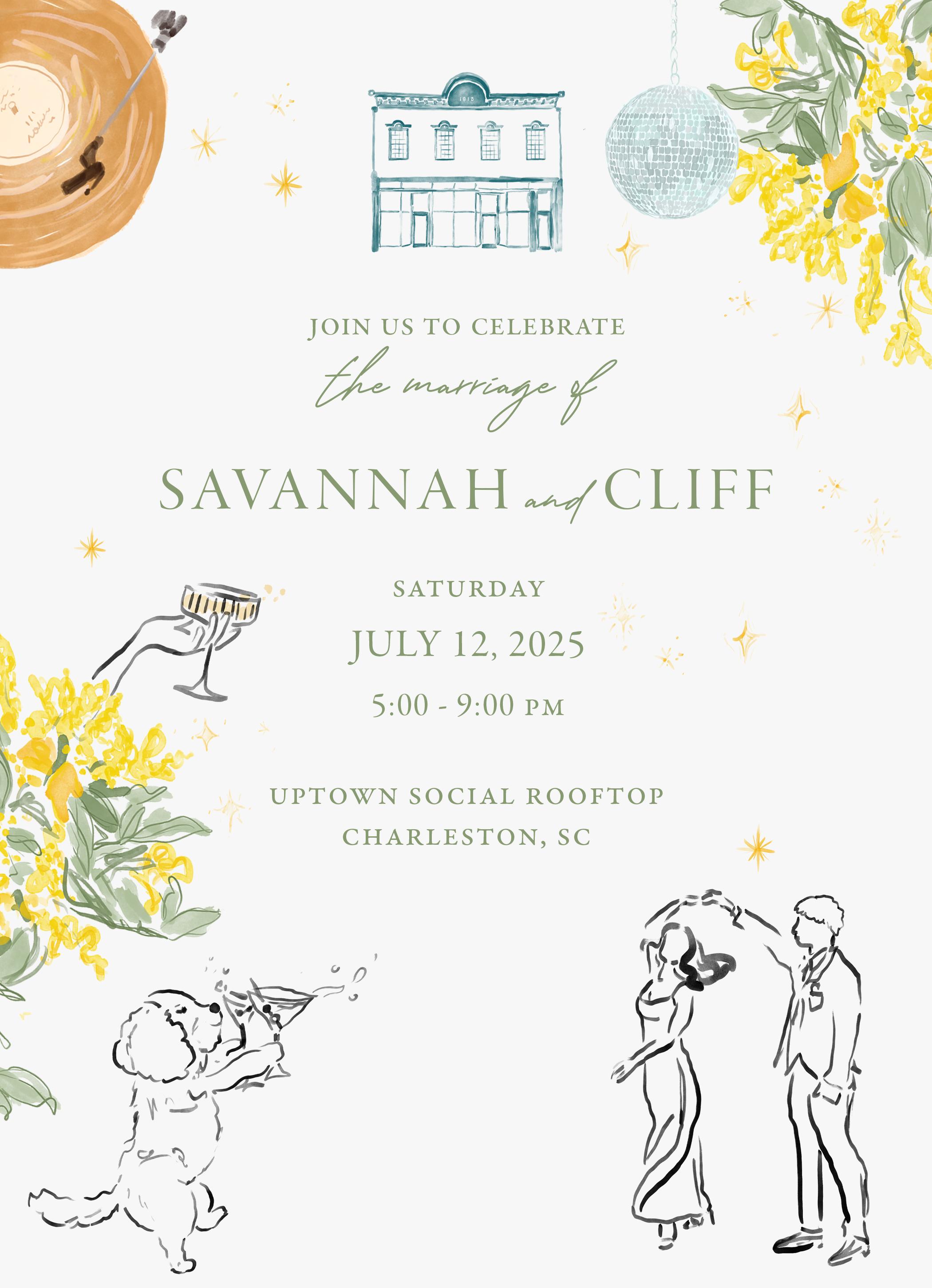 The Wedding Website of Savannah Stone and Cliff Carnes