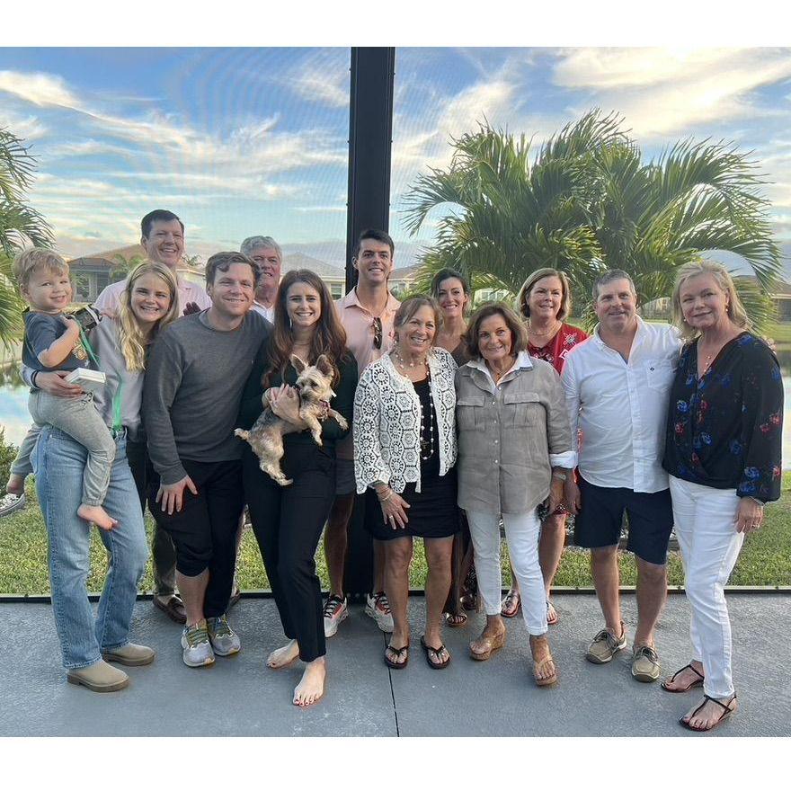 Celebrating our engagement with friends and family in Florida over the 2023 holidays!