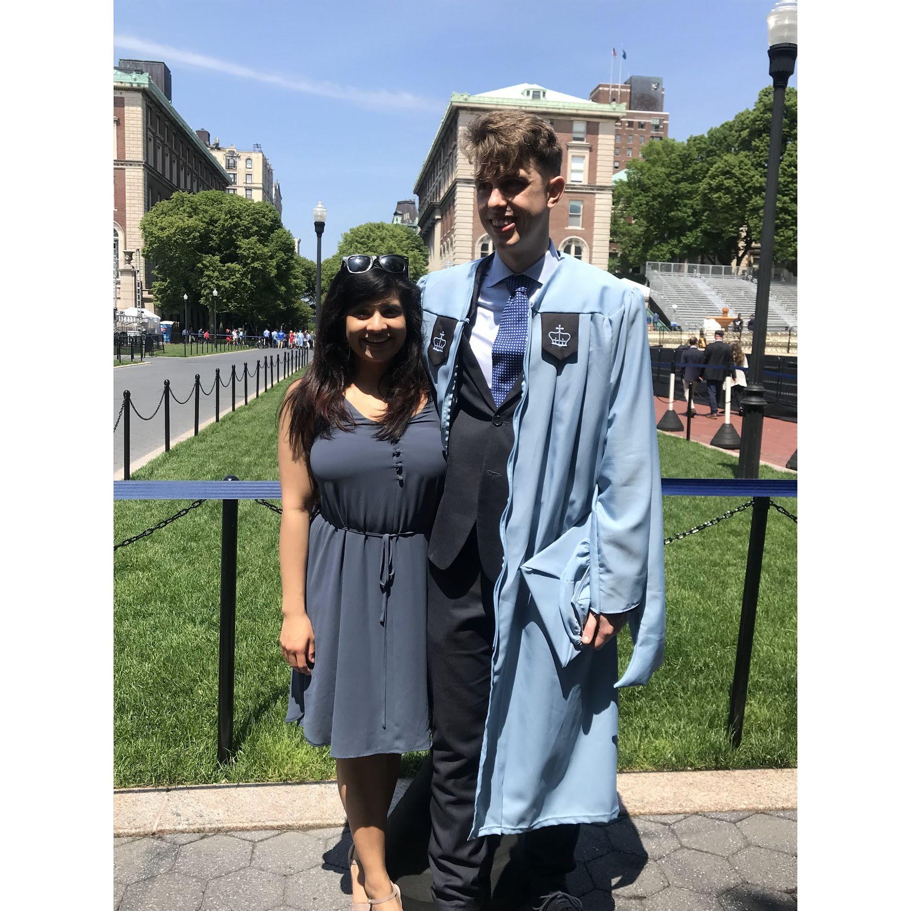 Cameron's MBA graduation