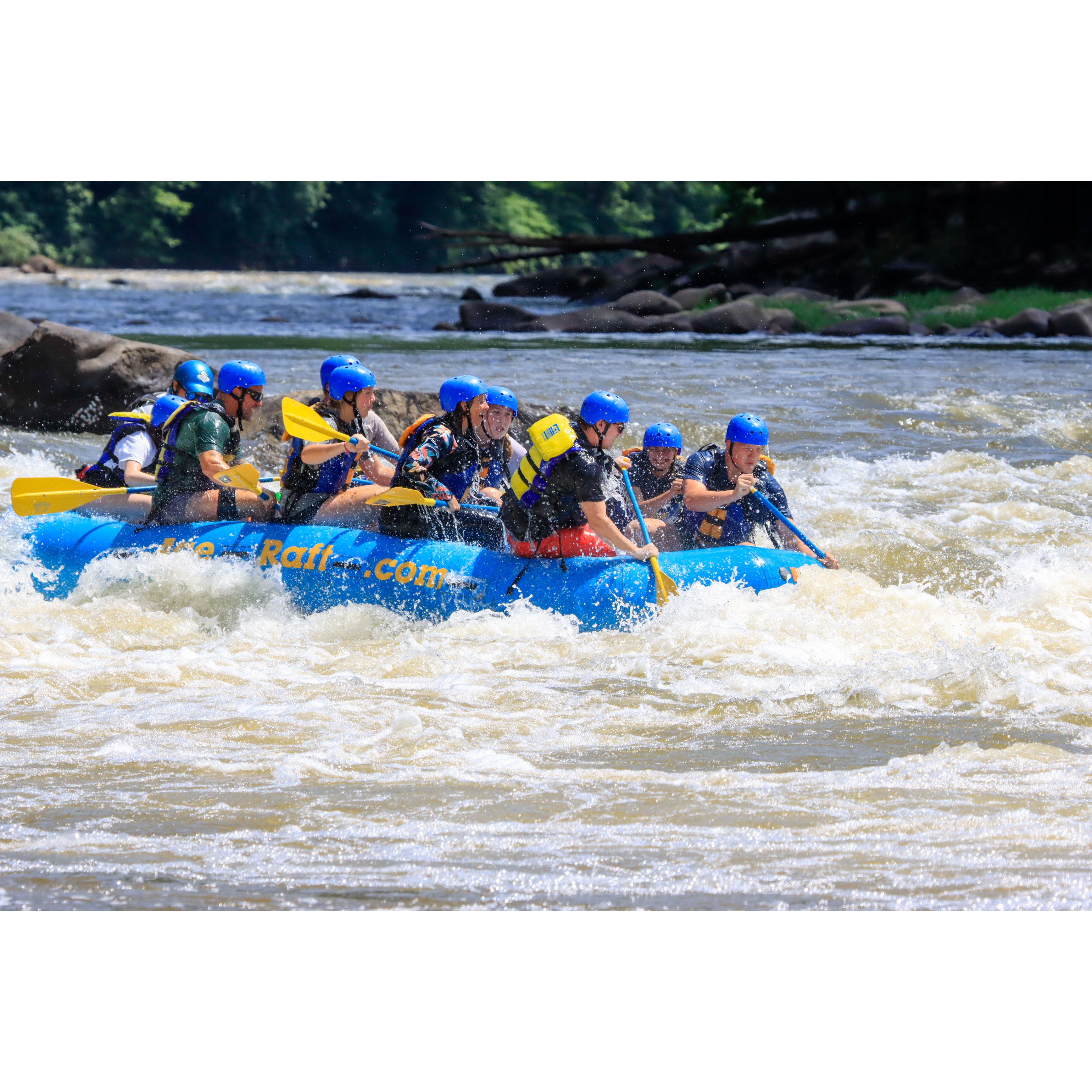 Rafting in the New River, June 2022