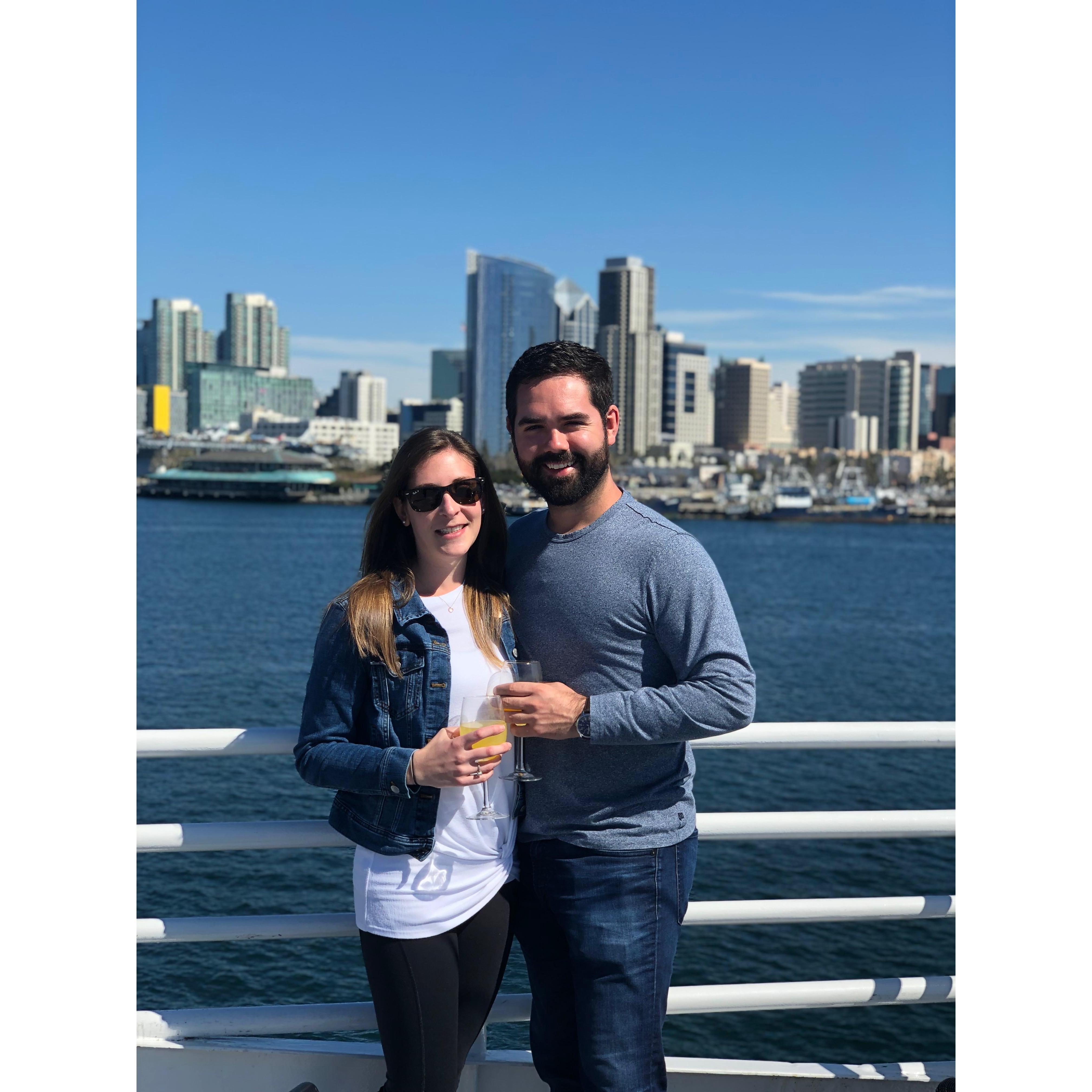 Boat cruise in San Diego!