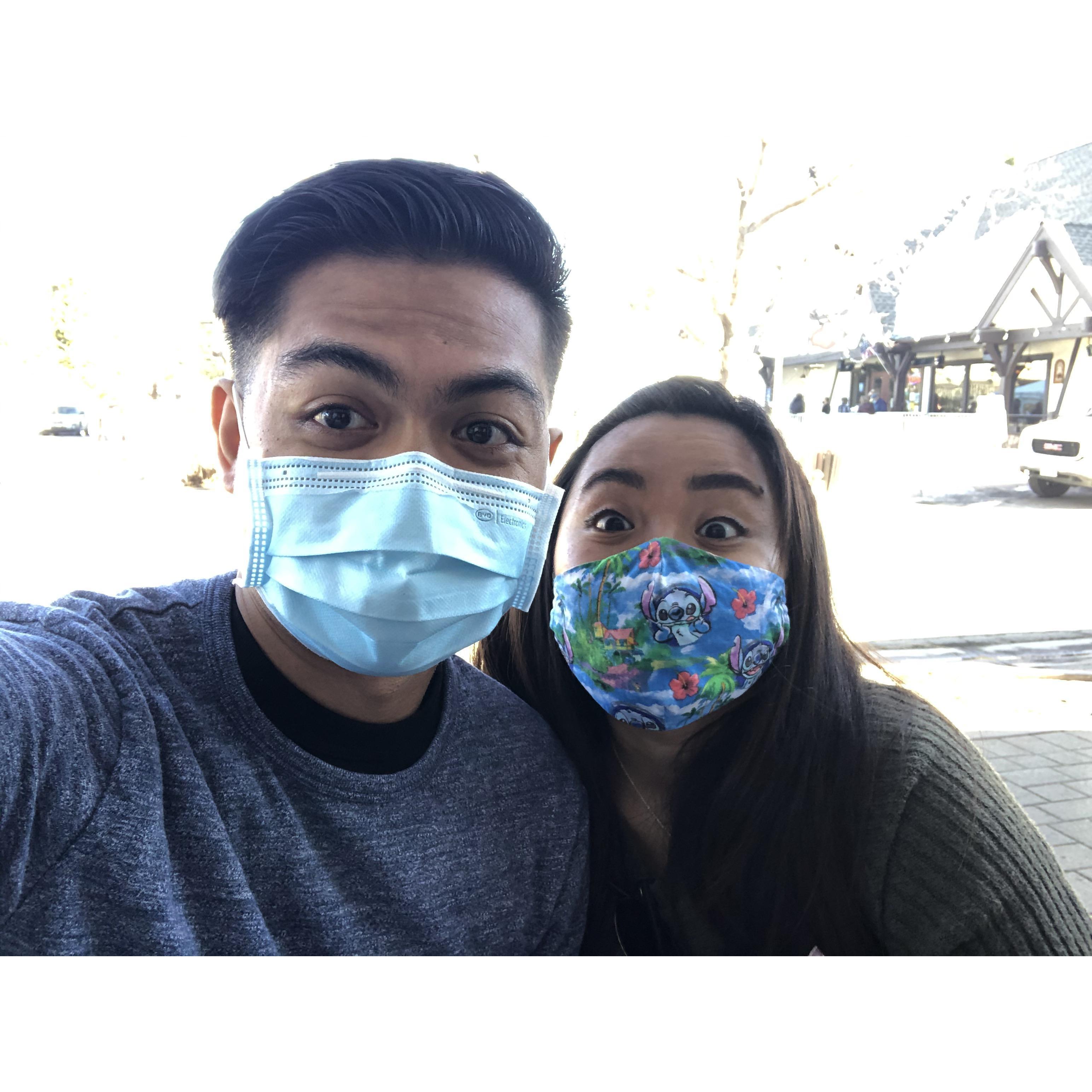 First time going to Big Bear together with Jordan Gavero, 2020.