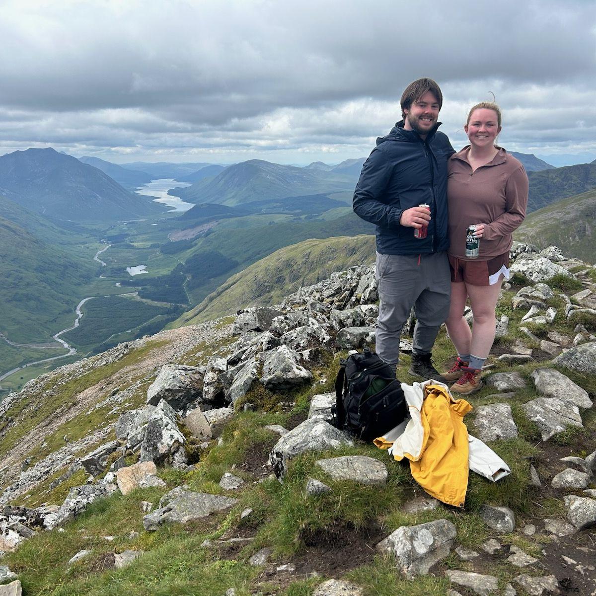 Bidean Nam Bian hike (Scotland, 2024)