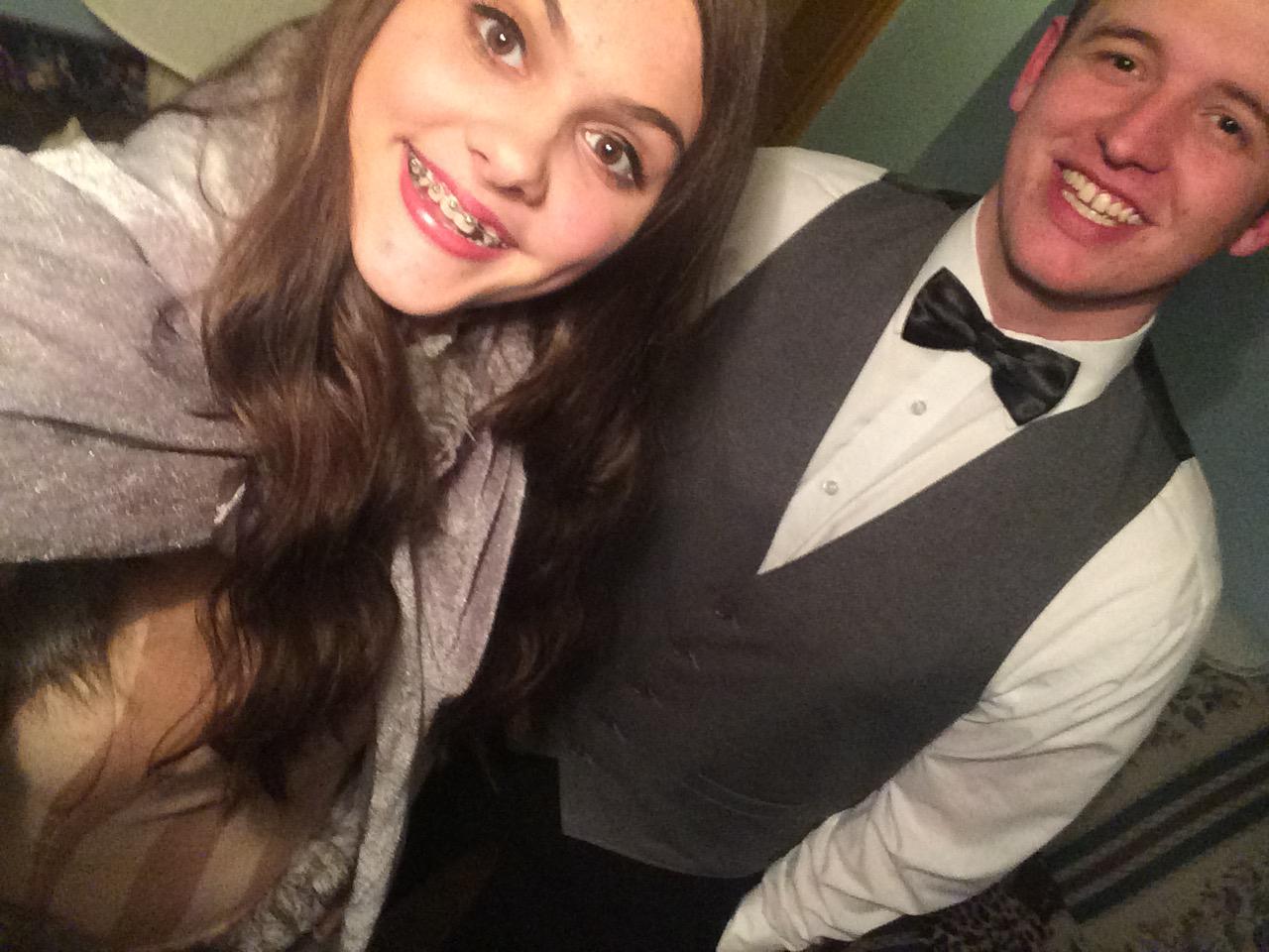 The time I made Caleb dress up for Victorian Christmas!
