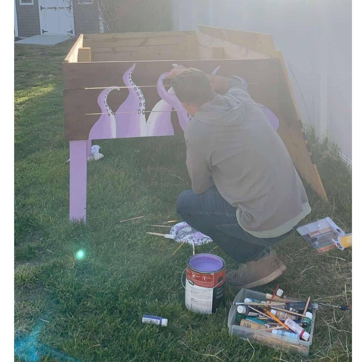 Our first crafting project