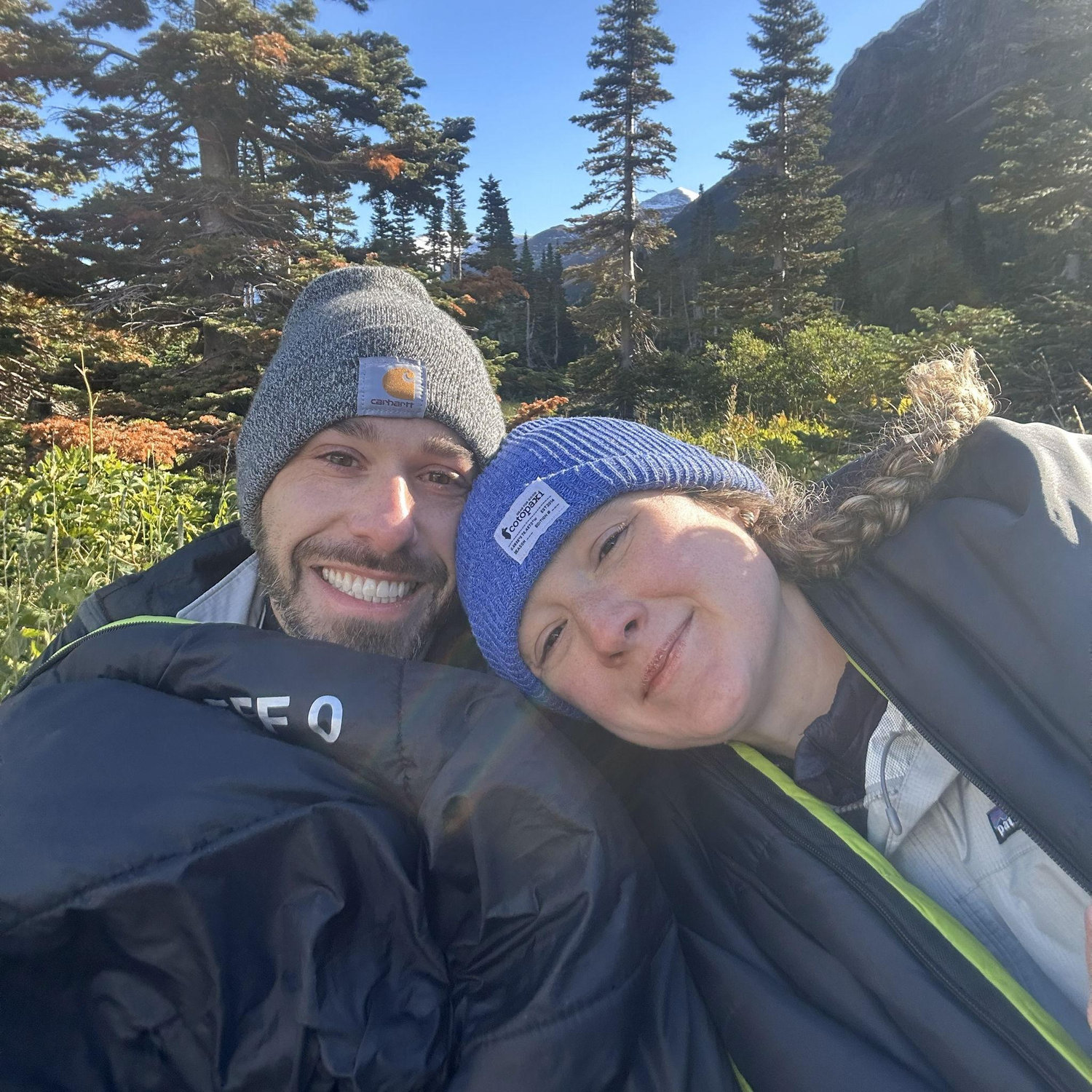 After finally being able to emerge from our tent 36 hours later