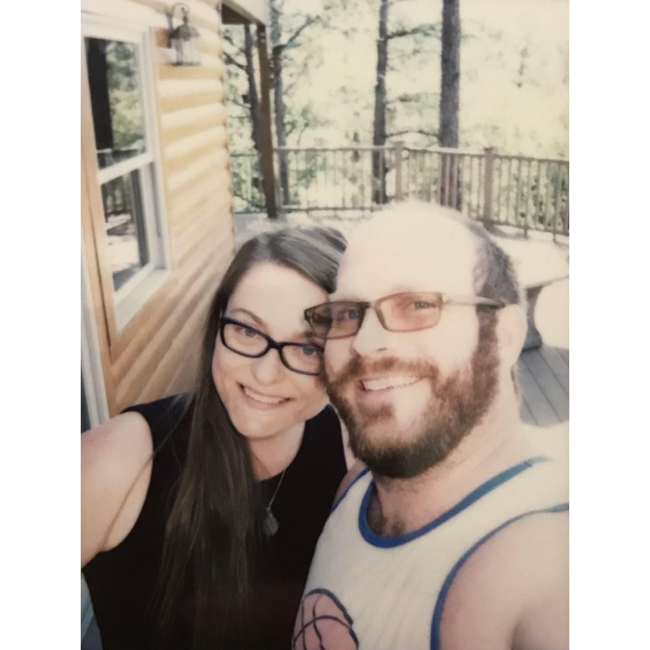 At the cabin in Show Low. July 2023.