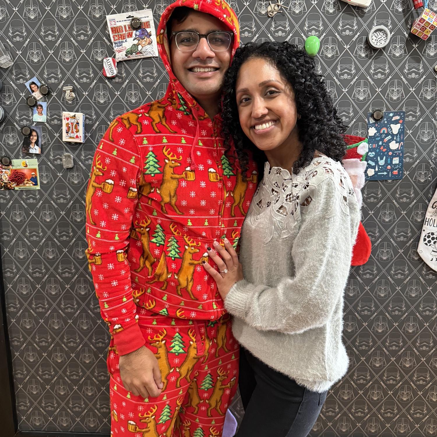 Our first Christmas party!