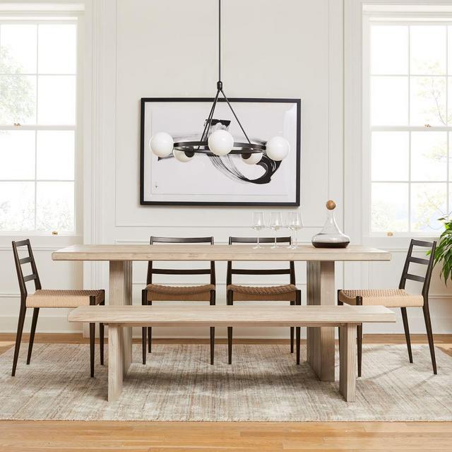Santa Rosa Plank Dining Table (76", 90")
