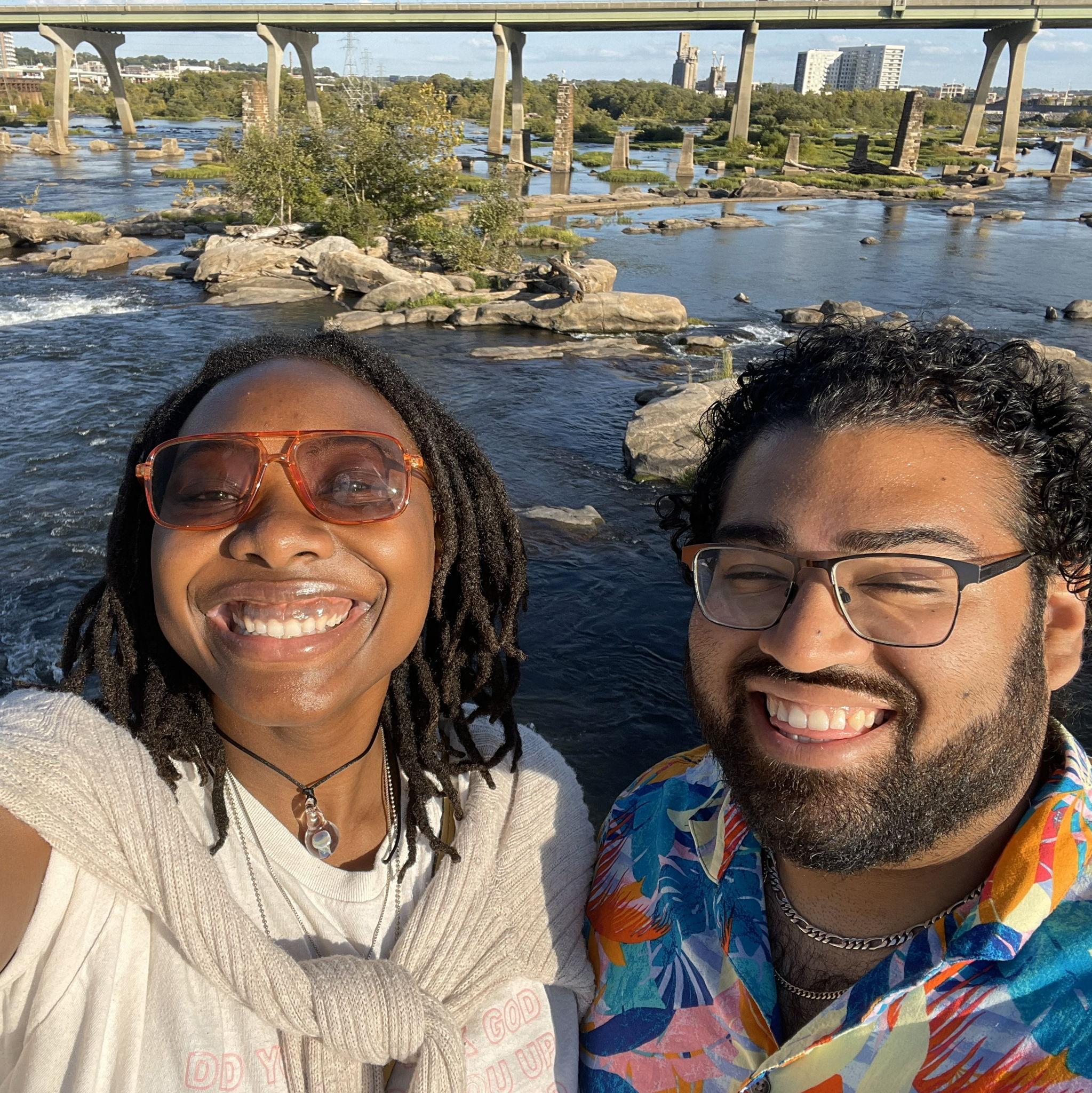 stroll across the bridge in Richmond