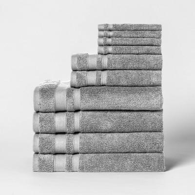 10pk Towel Set Classic Gray - Threshold™