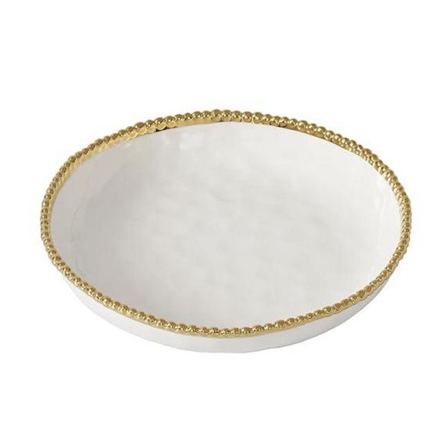 Pampa Bay Medium Shallow Bowl, Golden Salerno, Kitchen, Gift