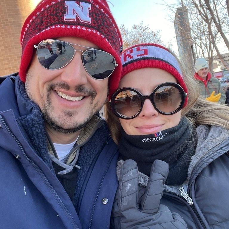 Tony's first Husker Game (Iowa sucks!!)