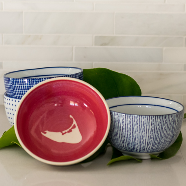 Nantucket Ceramic Bowl by Emily Johnson
