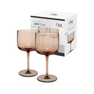 Villeroy & Boch Like Clay Wine/Water Glass x4