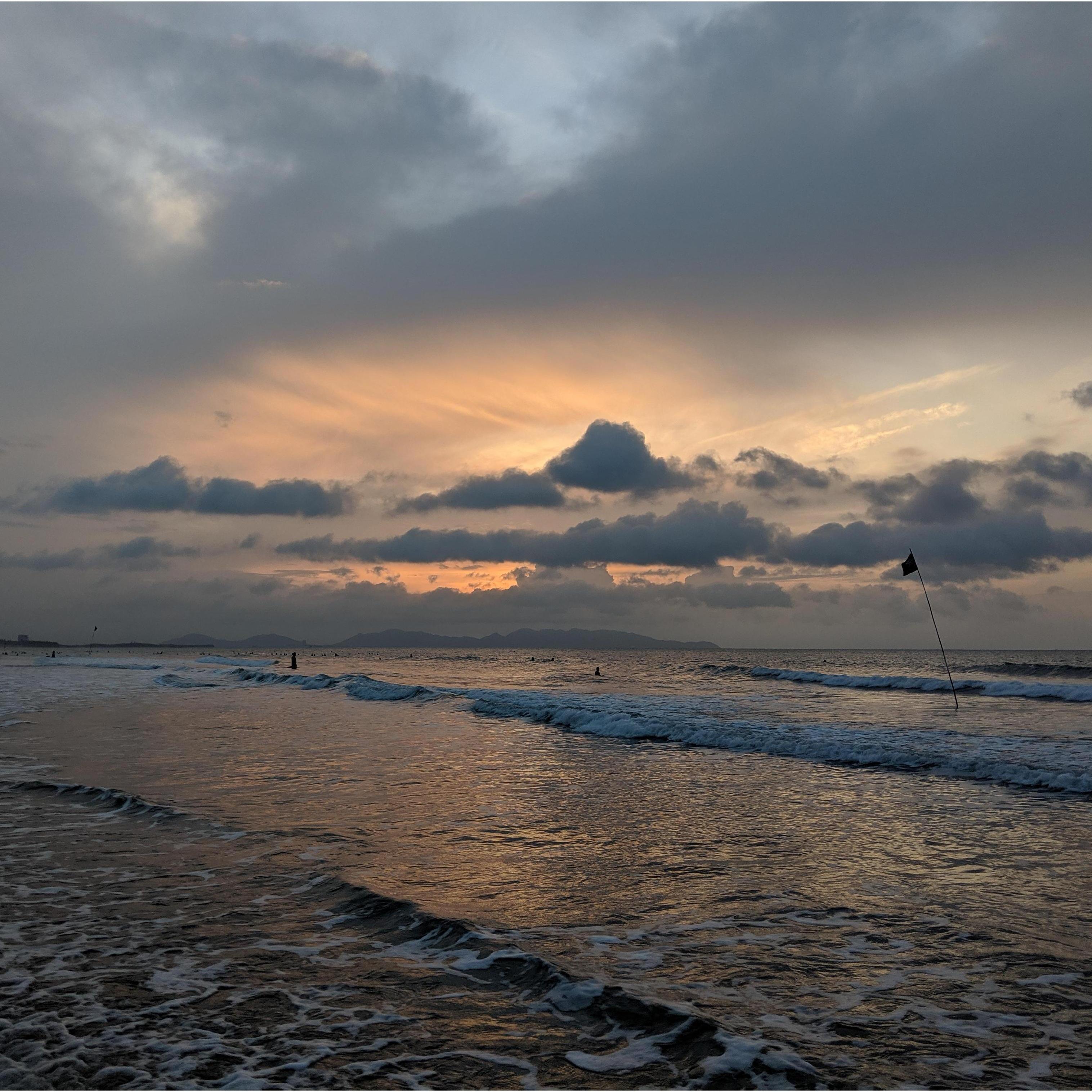 Vũng Tàu Beach the morning of the proposal 7/4/2019