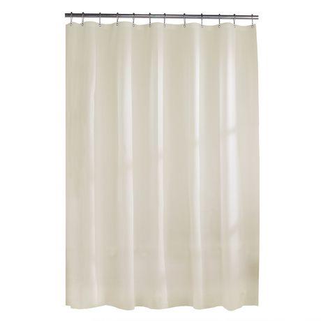 Mainstays Softy Anti-Mildew PEVA Shower Liner