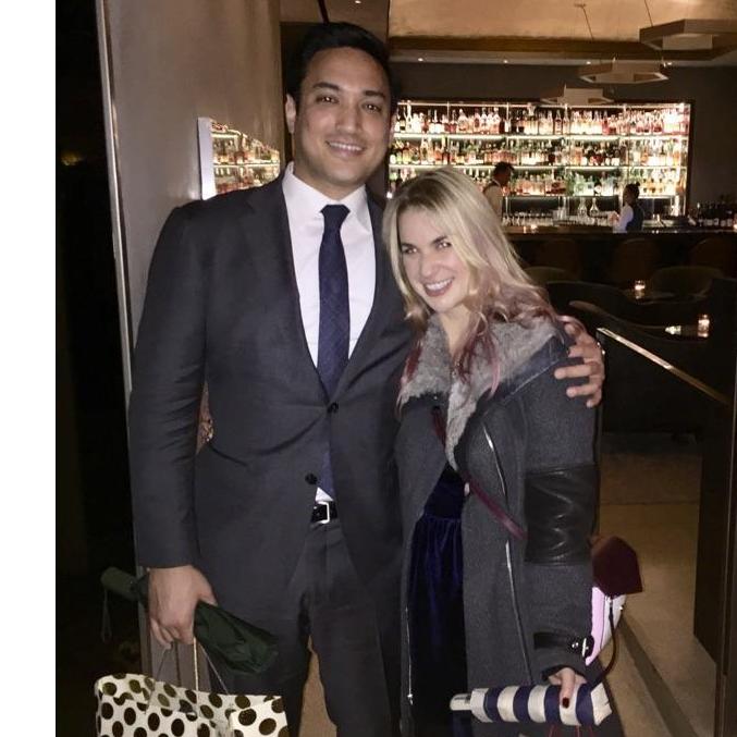 Raj's first b-day dinner with Riv at Eleven Madison Park (!!!)
