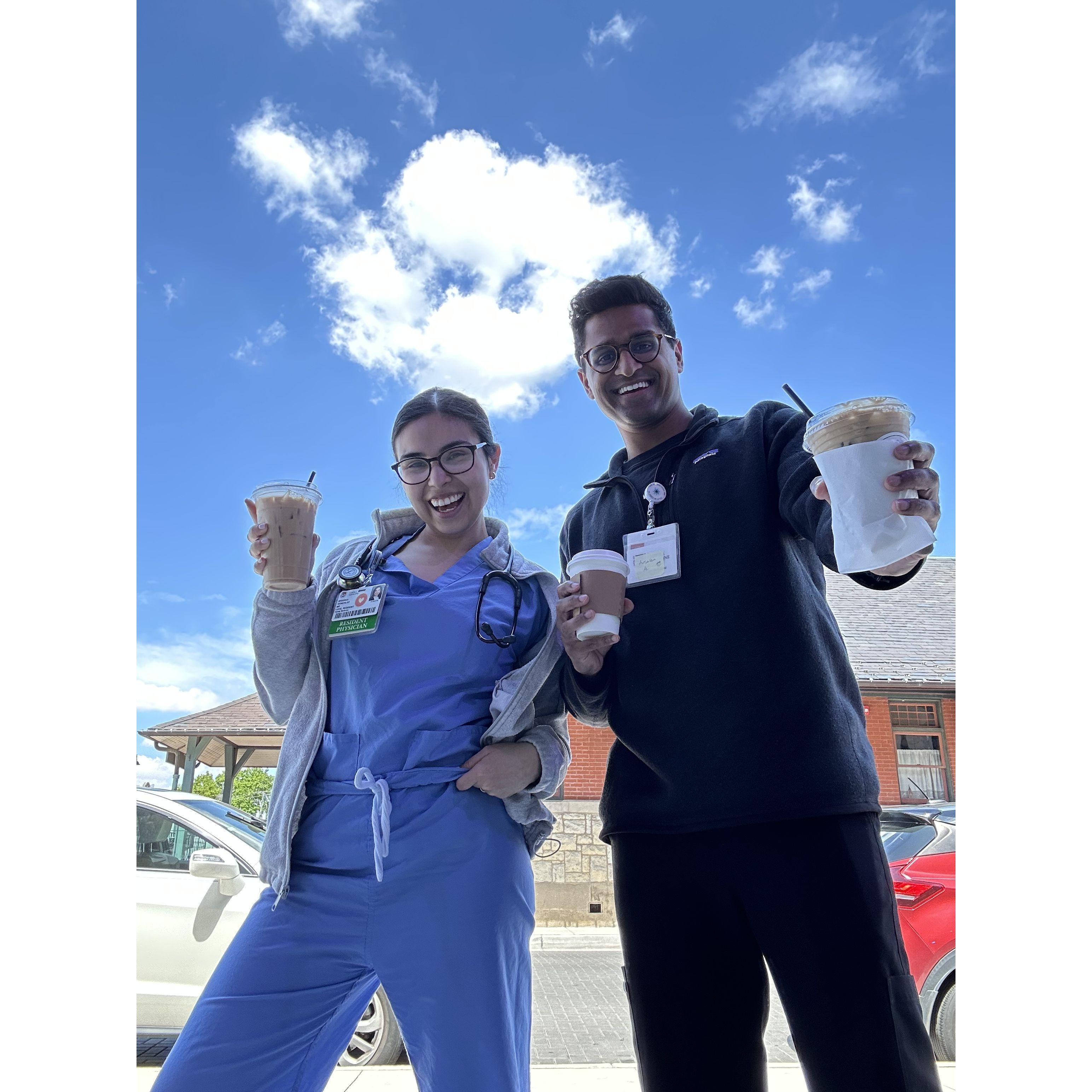 Surviving Residency one coffee at a time