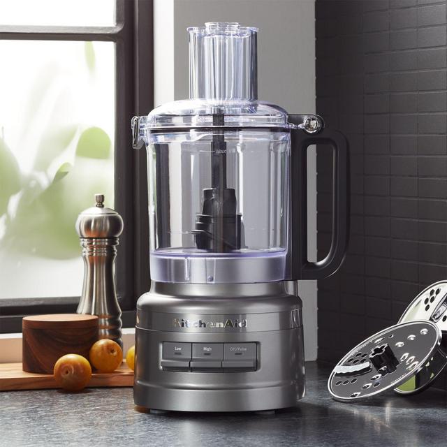 KitchenAid ® Contour Silver 9-Cup Food Processor
