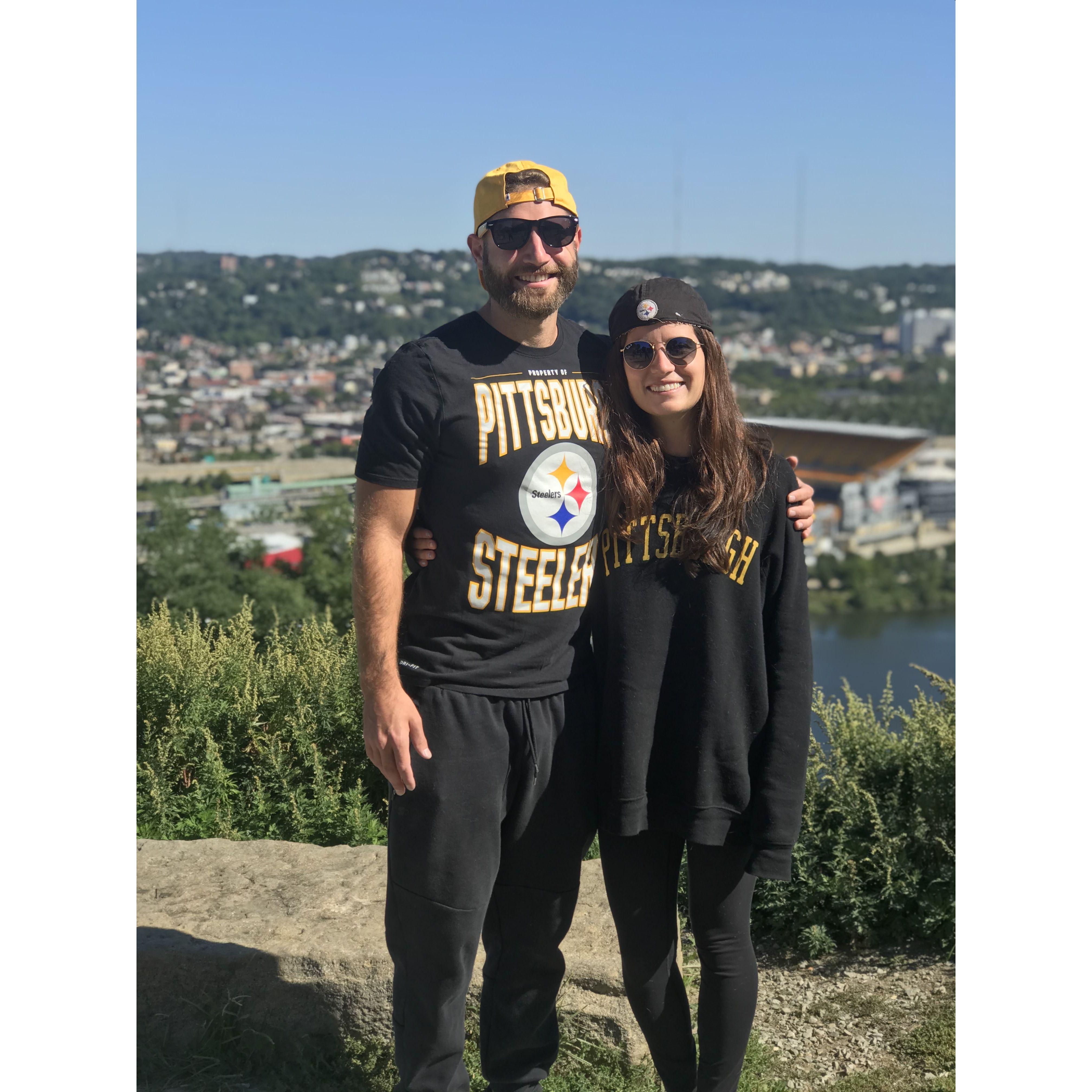 Kicking off our first Steelers season together