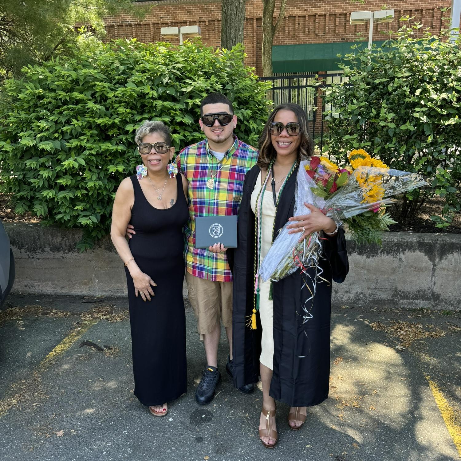 Graduation glow, bride-to-be energy, and my dream team.