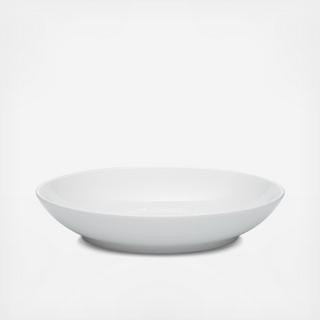 White on White Pasta Bowl