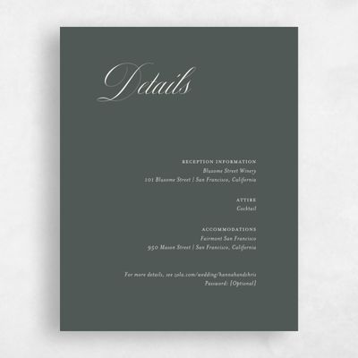 Dark Seaweed, Green Wedding Enclosure - Jade