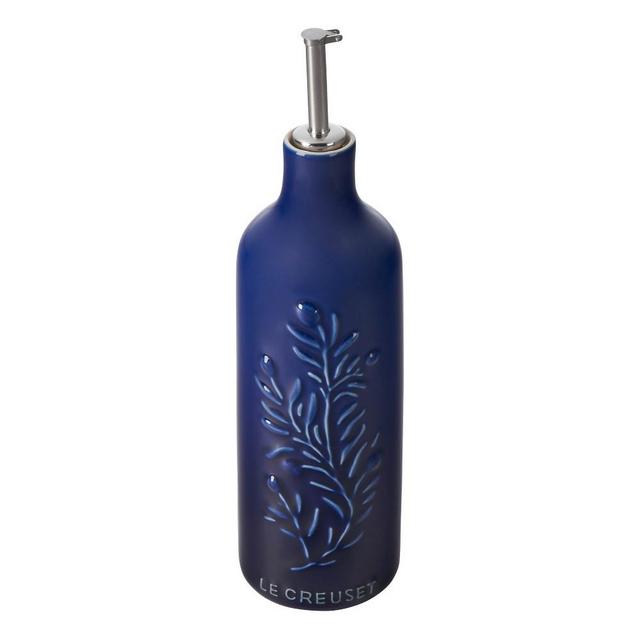 Le Creuset Olive Branch Oil Cruet, Indigo