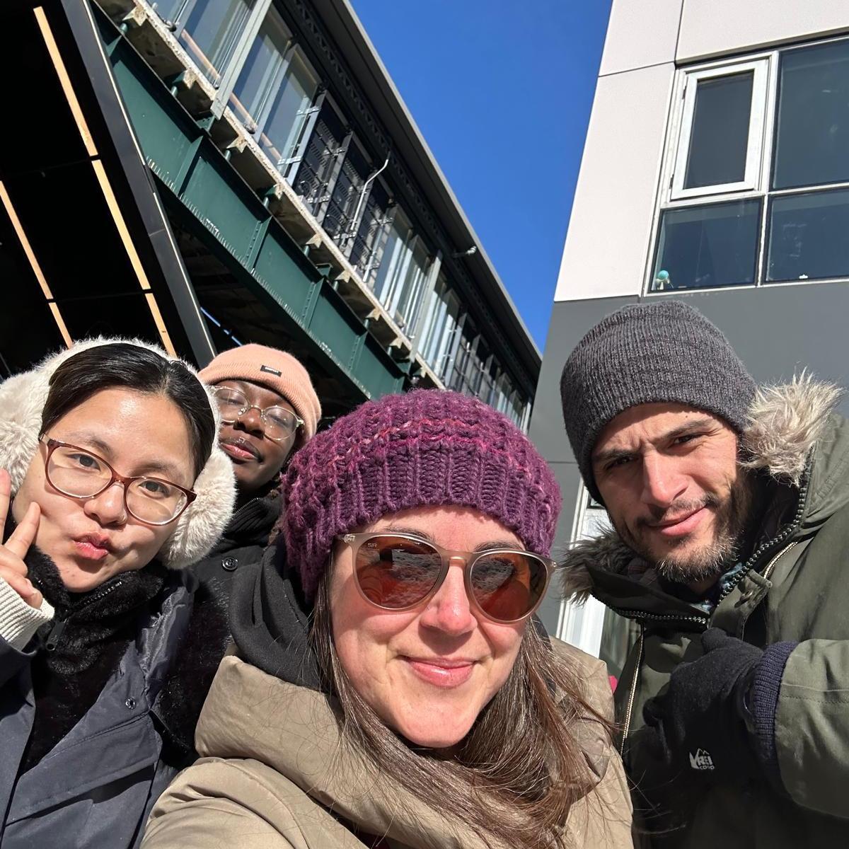 Visiting our friends in NYC